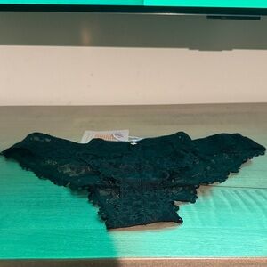 Savage X Fenty Midnight Lace Briefs